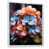 White Floater Framed