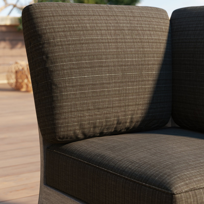 Fauteuil d'angle Lanai, Brun