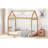 Wooden House Bed