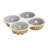 Nordic Ware Non-Stick Round Bundt Quartet Cake Pan