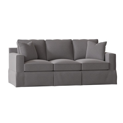 McAlester 85'' Slipcovered Sofa