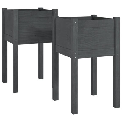 Alastar Wood Elevated Planter