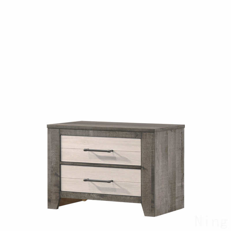 Poignée à tirer en métal à deux tiroirs 1Pc