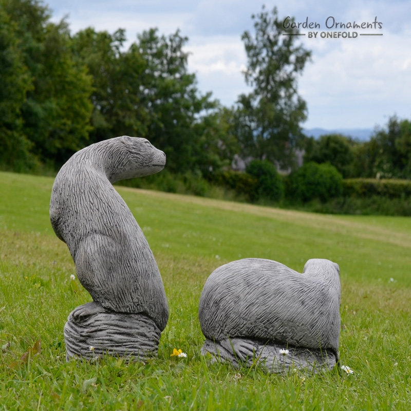 Lombardo Animals Weather Resistant Stone Garden Statue