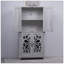Armoire de rangement 67,4 po H 4 Doors Mirror