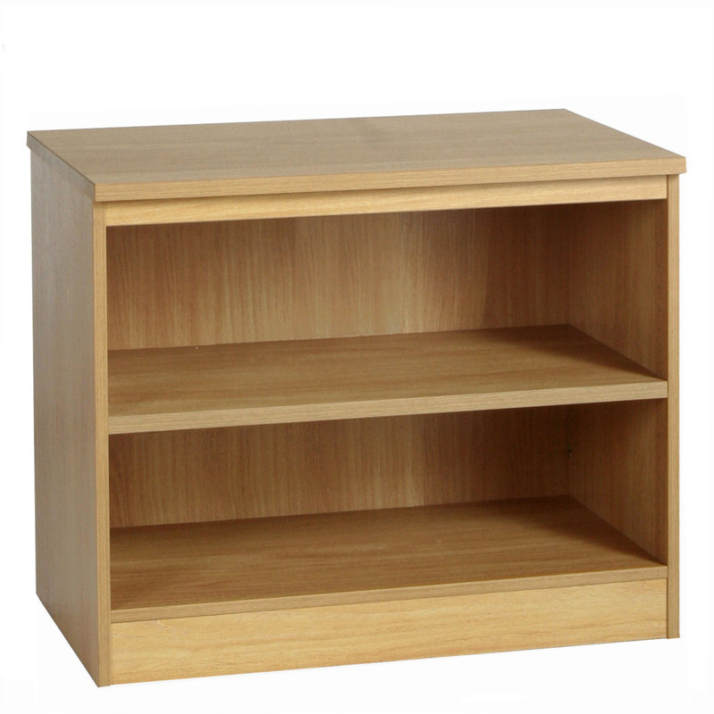 Bremser 72cm H x 85cm W Standard Bookcase, Classic Oak