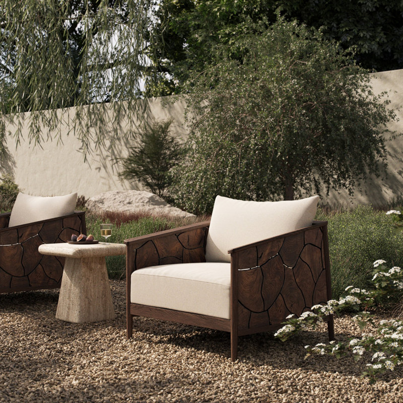 Ridge Outdoor Teak Lounge Chair