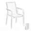 Stackable Outdoor Patio Dining Armchair
