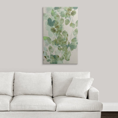 'Watercolor Eucalyptus I' Jennifer Goldberger Painting Print