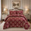 Jacquard Floral Bedspread-130383393-130383396