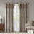 Jacquard Curtain Panel Pair(2 Pcs Window Panels)