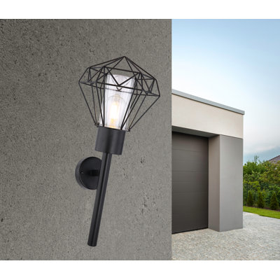 Couronne 1 - Bulb 28 cm H Hardwired Integrated LED Outdoor Armed Sconce