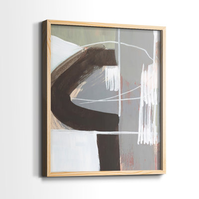 Arching Neutrals IV Framed Print - Solid Wood