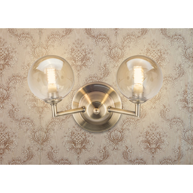 Ramaya Armed Sconce, Antique Brass