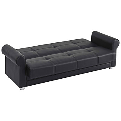 Upholstered Convertible Sofabed With Storage