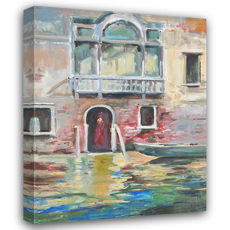 Art sur toile tendue avec la galerie Red Barrel Studio Stevens, Allayn, Venise POD-62_AS, H 24 po x l 20 po