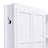 62.9"W Farmhouse 4-In-1 Hall Tree With 6 Hanging Hooks, Mudroom Wood Grain Bench With Open Compartments, Entryway Shoe Cabinet With Seating Bench For Living Room, Hallway, White-1111501674