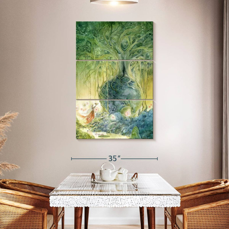Kelan Banyan, 50" H x 32" W