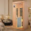 Porte de sauna basse infrarouge lointaine