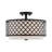 Mance Fabric Semi Flush Mount-552080577-552080582