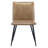 Keava 19" Wide Modern Farmhouse Dining Side Chair in Distressed Leather with Natural Shading-1206726060-1179902913