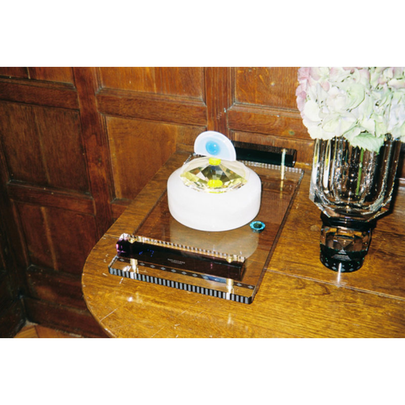 Blueberry Crystal Jewelry Box