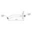 Bras de douche 6 "avec bride-100978138
