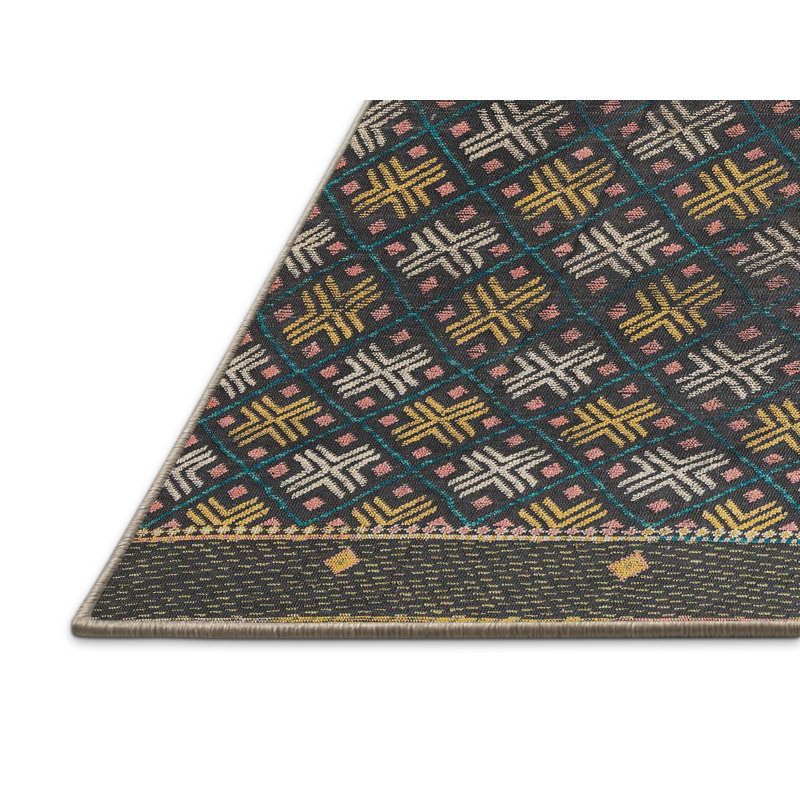 Abstract Indoor Rug, Rectangle 6' x 9'