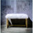 Winterbourne Down Faux Fur Upholstered Bench