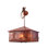 Rustic Lodge 3 - Light Glass Chandelier