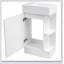 Meuble-lavabo de salle de bain avec lavabo, meuble-lavabo de salle de bain avec tablette, orienté vers la gauche ou vers la droite-1222596188