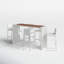 Jarrod 71'' Rectangular 6 - Person Outdoor Dining Set