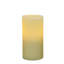 Bougie colonne sans flamme 6 po ivoire