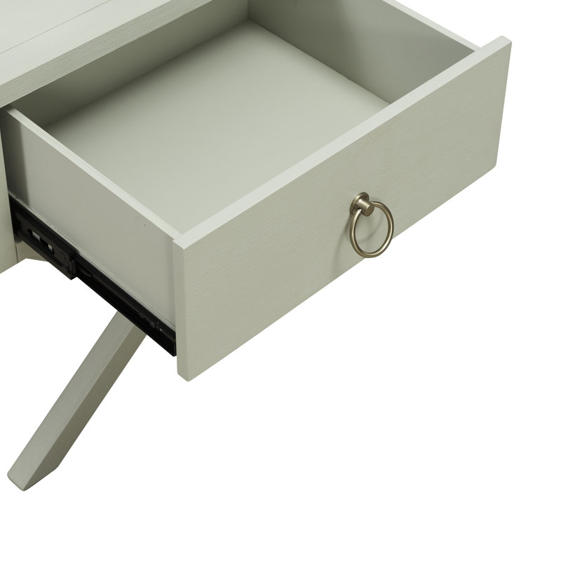 Ballentine One Drawer Accent Table - Light Green
