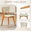 5 -Person Rubberwood Solid Wood Dining Set-135715890
