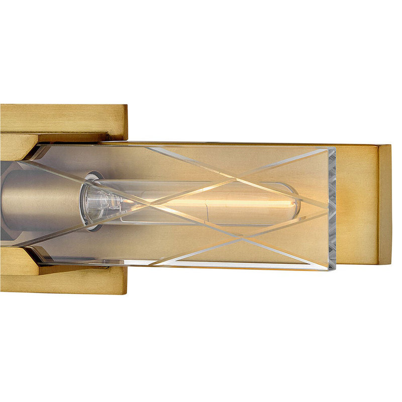 Monte 1 - Light Bath Sconce, Heritage Brass