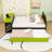 Full Wood Daybed with Twin Trundle, Desk and USB Port-753389632