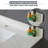 Marble Vanity Top Bathroom Vanity Top With Pre-Drilled Faucet Holes Bathroom Countertop With Undermount Rectangular Middle Sink