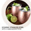 18 oz. Stainless Steel Moscow Mule Mug