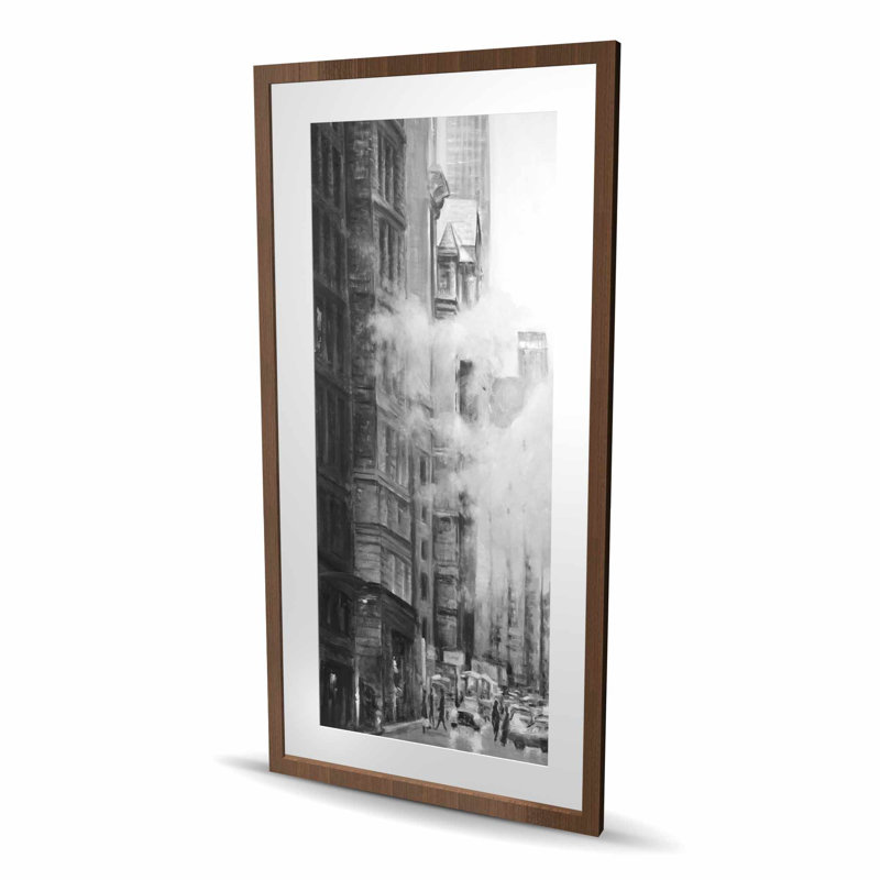 Le matin dans les rues de New York - Impression monochrome
