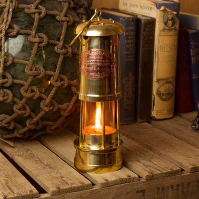 Metal Wall Lantern with Candle Included