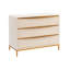 London 3-Drawers Cabinet In Antique White-978209844