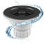 Crépine d'évier de cuisine Lexium en quartz avec finition décorative, convient aux trous de drainage de 3,5 pouces LG-SB-K