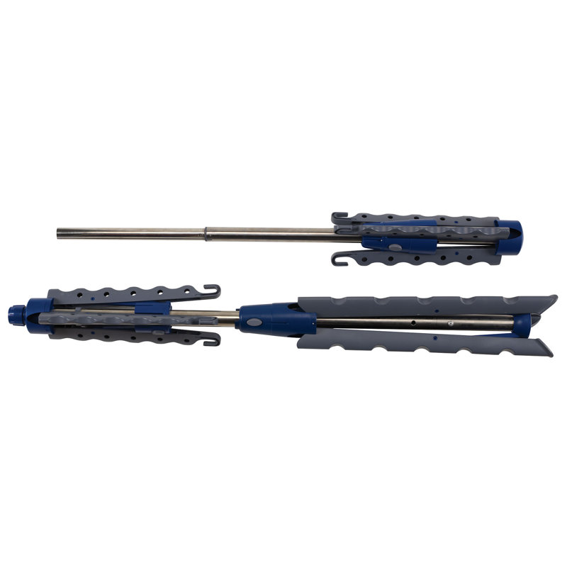 Michiah Foldable Tripod Drying Rack, Blue