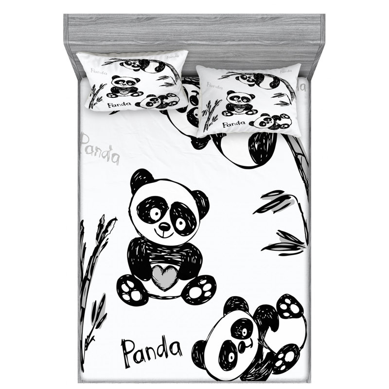 Microfiber Sheet Set, Full Sheet Set with Fitted Sheet