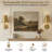 Bell + Howell Rechargeable Wall Light Sconce with Metal Shade and Dimmable - Gold-128604242