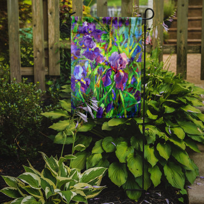 Drapeau de jardin Farlough Iris par The Well