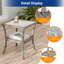 Ensemble de canapé de patio en rotin 8 pièces, osier en rotin PE avec table pour patio, terrasse et cour-1209096950