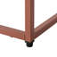Bouey 43cm W Steel Bedside Table-253172145