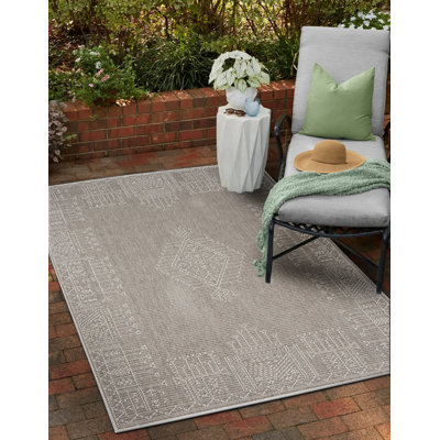 Tapis intérieur / extérieur en polypropylène Lybarger